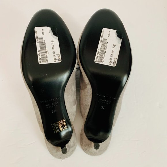 EUGENIA KIM POM POM SUEDE UPPER MULES MADE IN ITALY - Picture 5 of 10